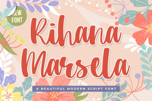 Rihana Marsela Font Poster 1