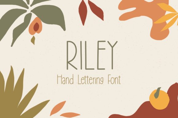 Riley Font Poster 1