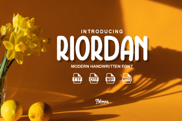 Riordan Font Poster 1