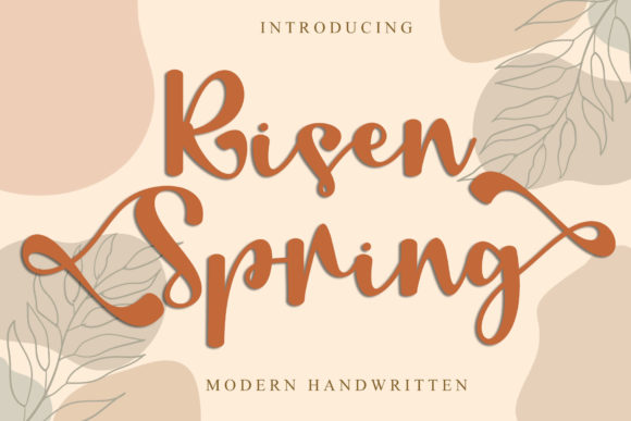 Risen Spring Font