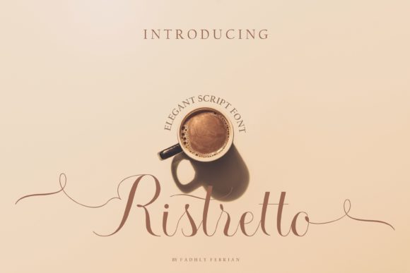 Ristretto Script Font Poster 1