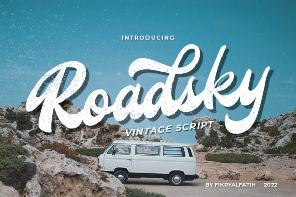 Roadsky Font Poster 1