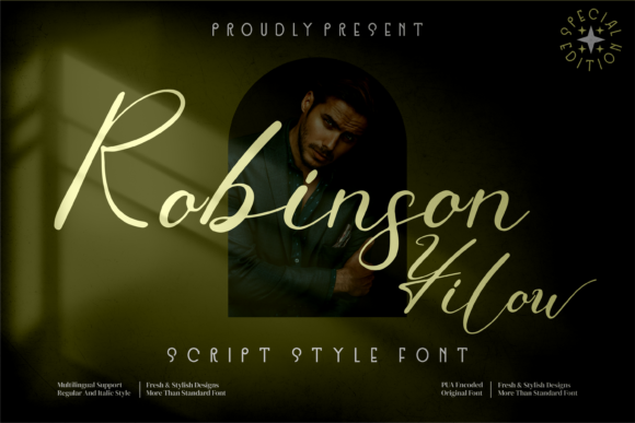 Robinson Yilow Font