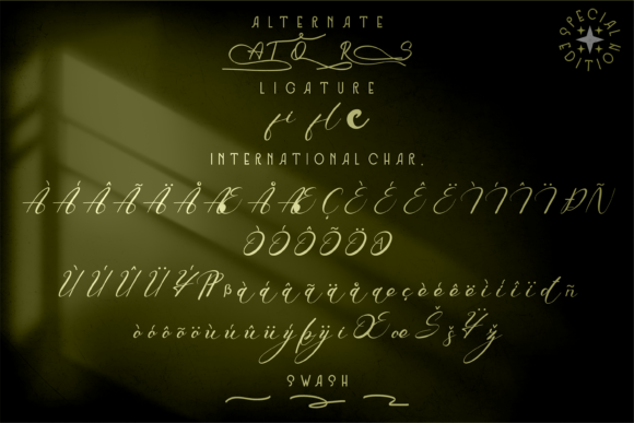 Robinson Yilow Font Poster 7