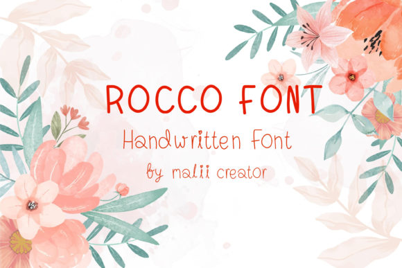 Rocco Font Poster 1