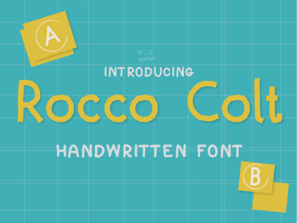 Rocco Colt Font Poster 1