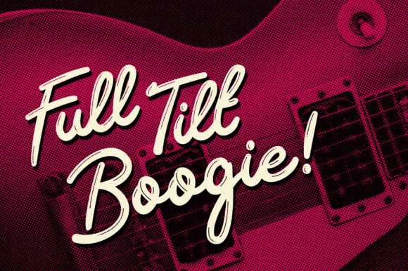 Rockabilly Romance Font Poster 3