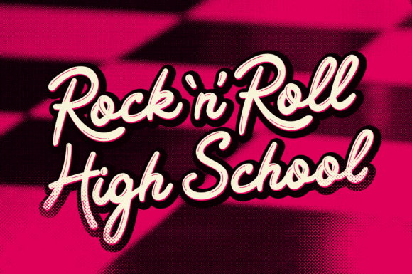 Rockabilly Romance Font Poster 9