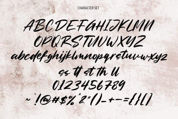 Rocklords Font Poster 8