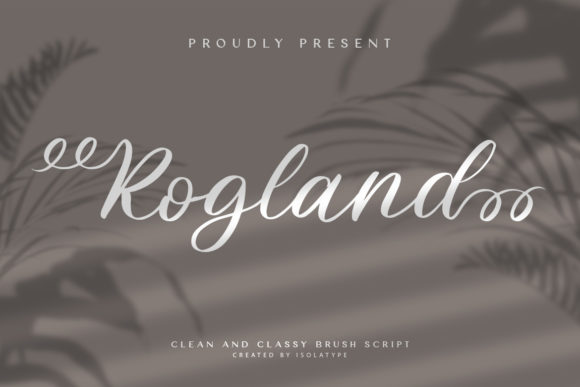 Rogland Font Poster 1