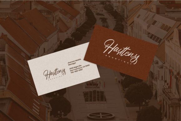 Roling Stone Font Poster 2