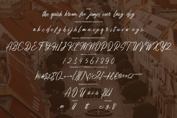 Roling Stone Font Poster 6