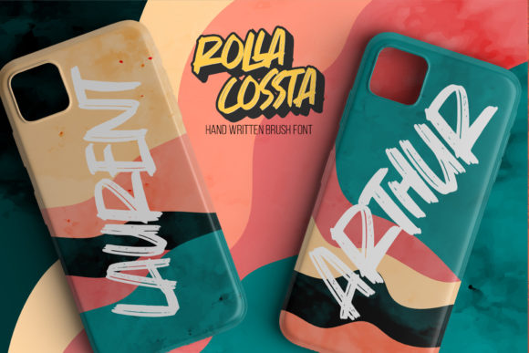 Rolla Cossta Font Poster 3