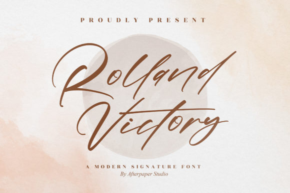 Rolland Victory Font Poster 1