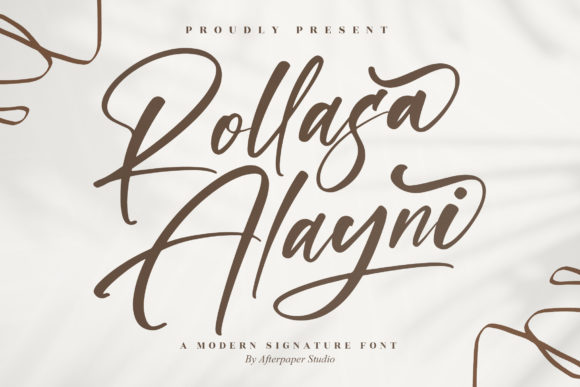 Rollasa Alayni Font Poster 1