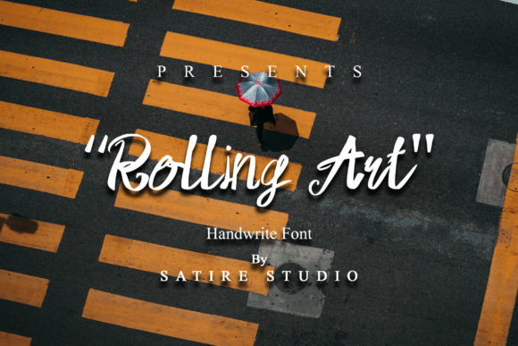 Rolling Art Font