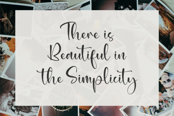 Romansta Beautya Font Poster 4