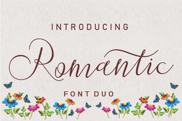 Romantic Font