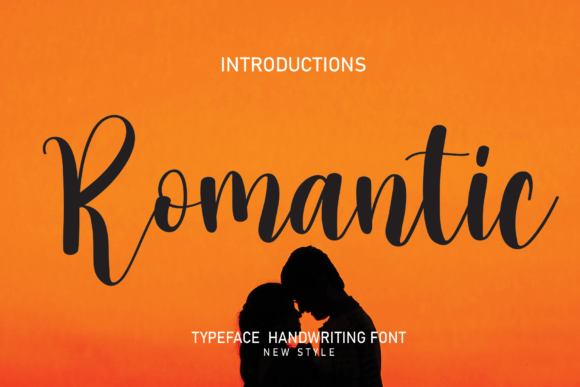 Romantic Font Poster 1