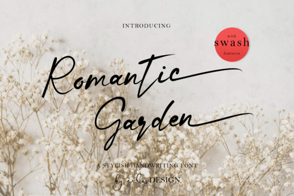 Romantic Garden Font