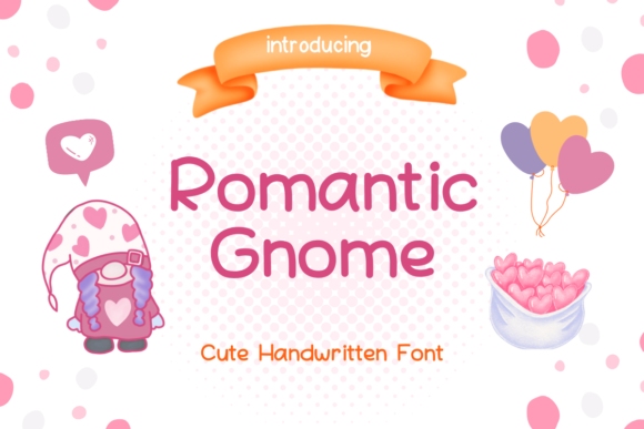 Romantic Gnome Font Poster 1