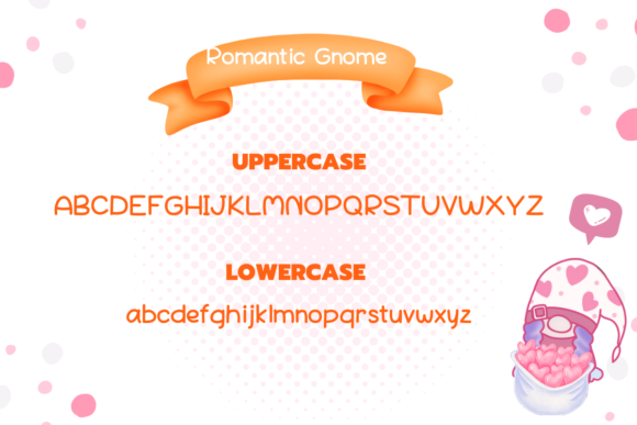 Romantic Gnome Font Poster 2