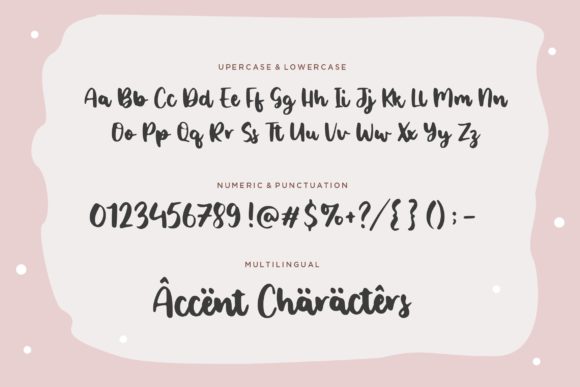 Romantic Knight Font Poster 6