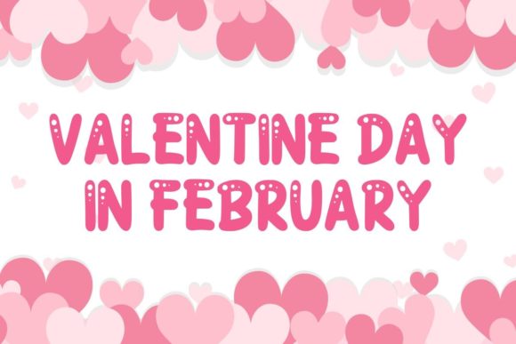 Romantic Love Font Poster 2