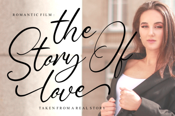 Romantic Rhapsody Font Poster 6