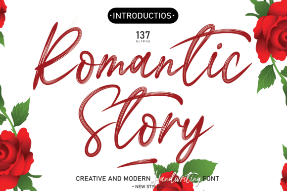 Romantic Story Font