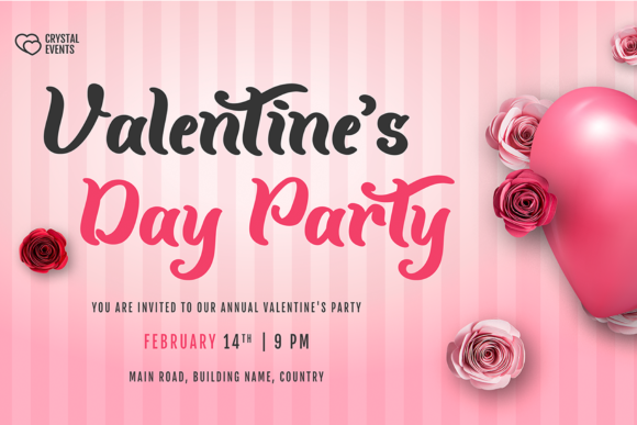 Romantic Valentines Font Poster 5