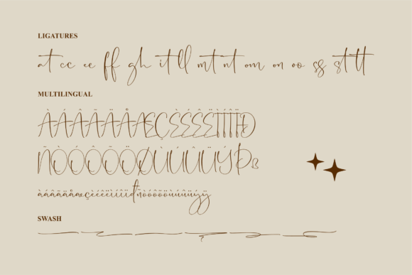 Romantical Bohelian Font Poster 14