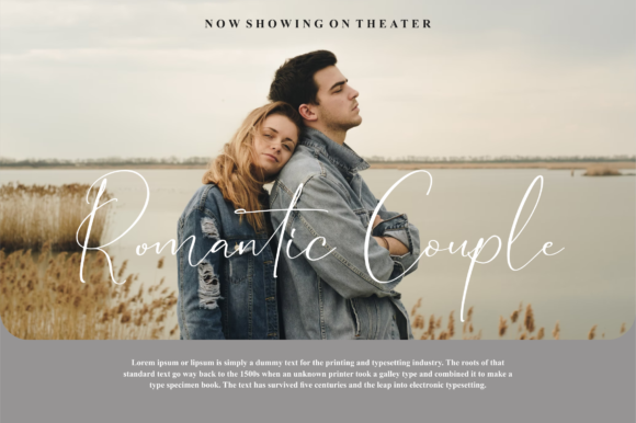 Romantical Bohelian Font Poster 5