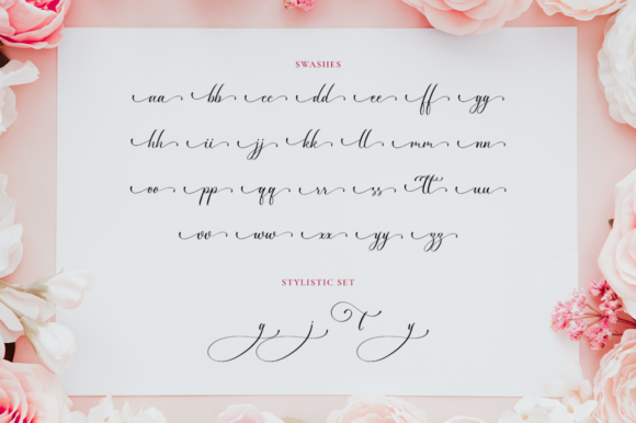 Romantically Font Poster 11