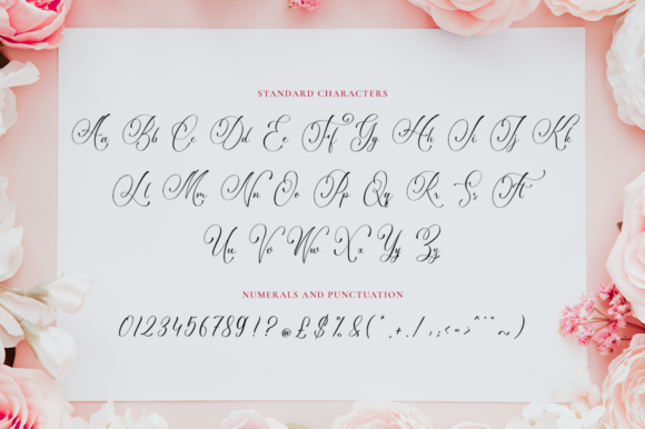 Romantically Font Poster 9