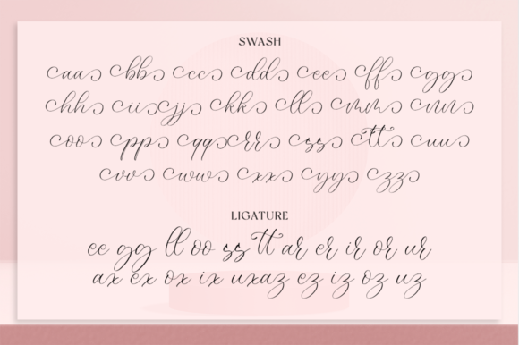 Romeliose Font Poster 10
