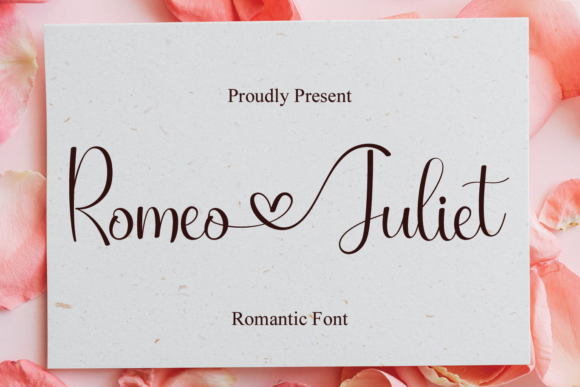 Romeo Juliet Font