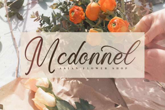Ronald Mendoya Font Poster 2
