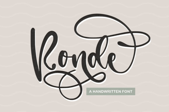 Ronde Font Poster 1
