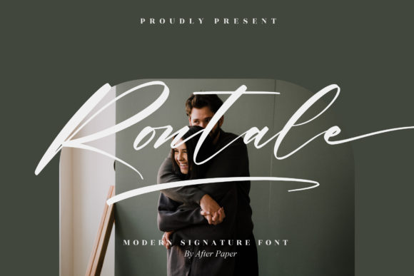 Rontale Font Poster 1