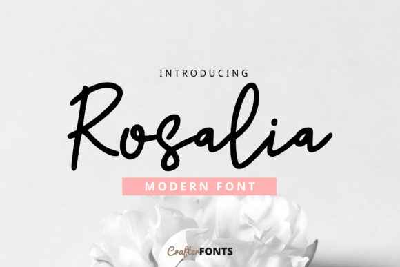 Rosalia Font Poster 1