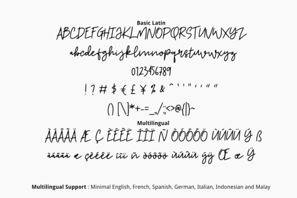 Rosalia Font Poster 2
