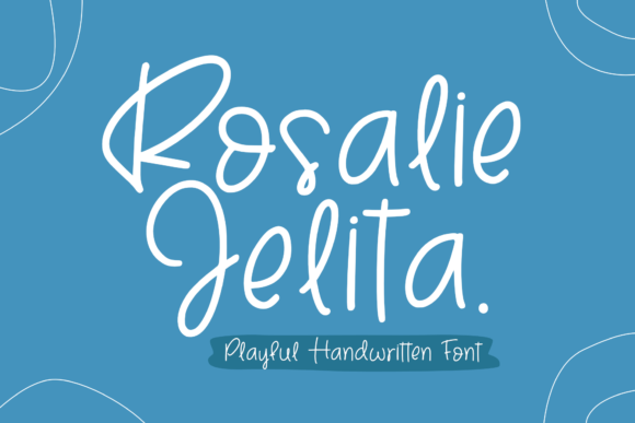Rosalie Jelita Font Poster 1