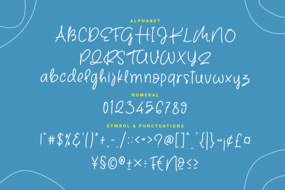 Rosalie Jelita Font Poster 3
