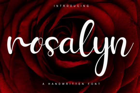 Rosalyn Font Poster 1