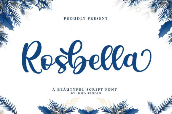 Rosbella Font Poster 1