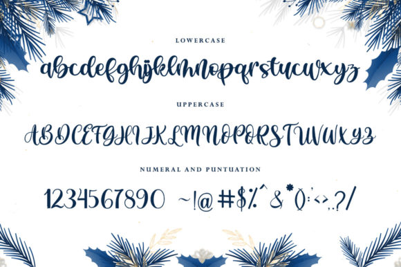 Rosbella Font Poster 5