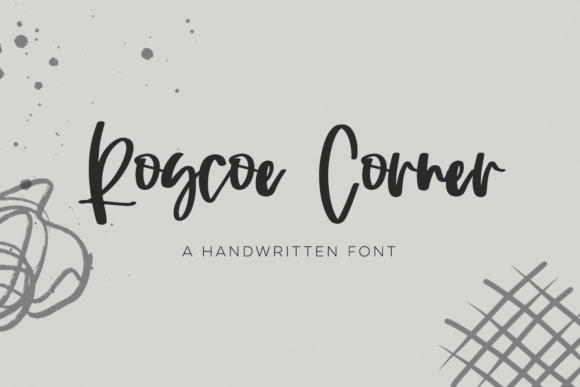 Roscoe Corner Script Font