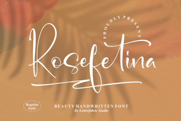 Rosefetina Font Poster 1