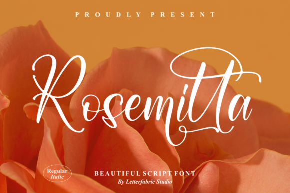 Rosemitta Font Poster 1